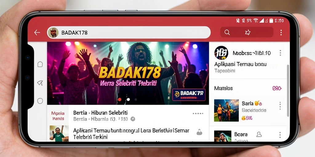 Tampilan antarmuka BADAK178 yang user-friendly dan informatif.